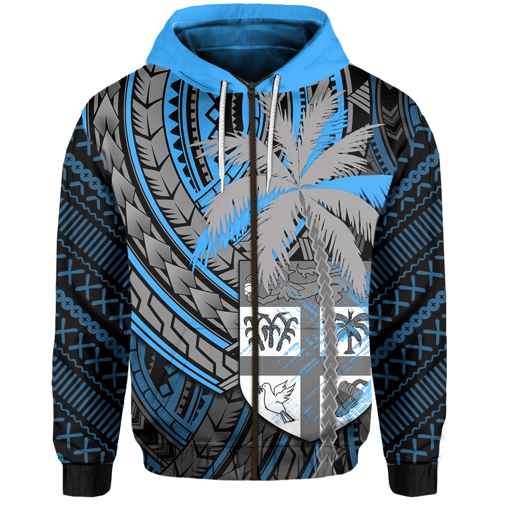 Custom Newest Fiji Zip Hoodie Mix Coconut LT13 - Wonder Print Shop