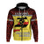 Uganda Zip Hoodie African Pattern People Power Our Power LT13 - Wonder Print Shop