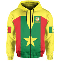 Custom Senegal Football Hoodie Champion of Africa LT13 - Wonder Print Shop