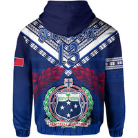 Custom Samoa 685 Hoodie Uso Aso Uma Toa Samoa Rugby History Made LT13 - Wonder Print Shop
