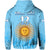 Custom Argentina Football Hoodie Vamos Sky Champions World Cup Fire LT13 - Wonder Print Shop