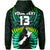 Custom Aotearoa Fern Hoodie New Zealand Hei Tiki Green Style LT13 - Wonder Print Shop