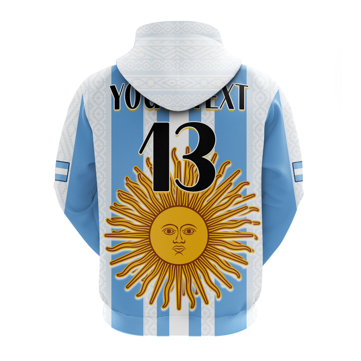 Custom Argentina Football Hoodie World Champions 2022 Dream Come True LT13 - Wonder Print Shop