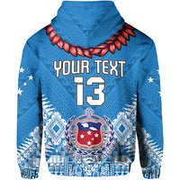 Custom Toa Samoa Rugby Hoodie Manu Siva Tau Style Ulafala LT13 - Wonder Print Shop