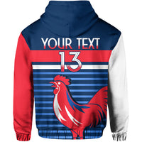 Custom France Football The Blues Hoodie Les Bleus Le Champion 2022 World Cup LT13 - Wonder Print Shop