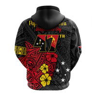 Papua New Guinea Anniversary Hoodie 47th Independence Day Since 1975 LT13 - Wonder Print Shop