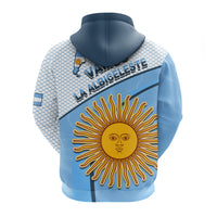 Argentina Football 2022 Hoodie Champions Blue Sky May Sun LT13 - Wonder Print Shop