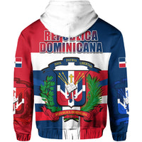 Custom Dominican Republic Hoodie Dominicana Proud Style Flag LT13 - Wonder Print Shop