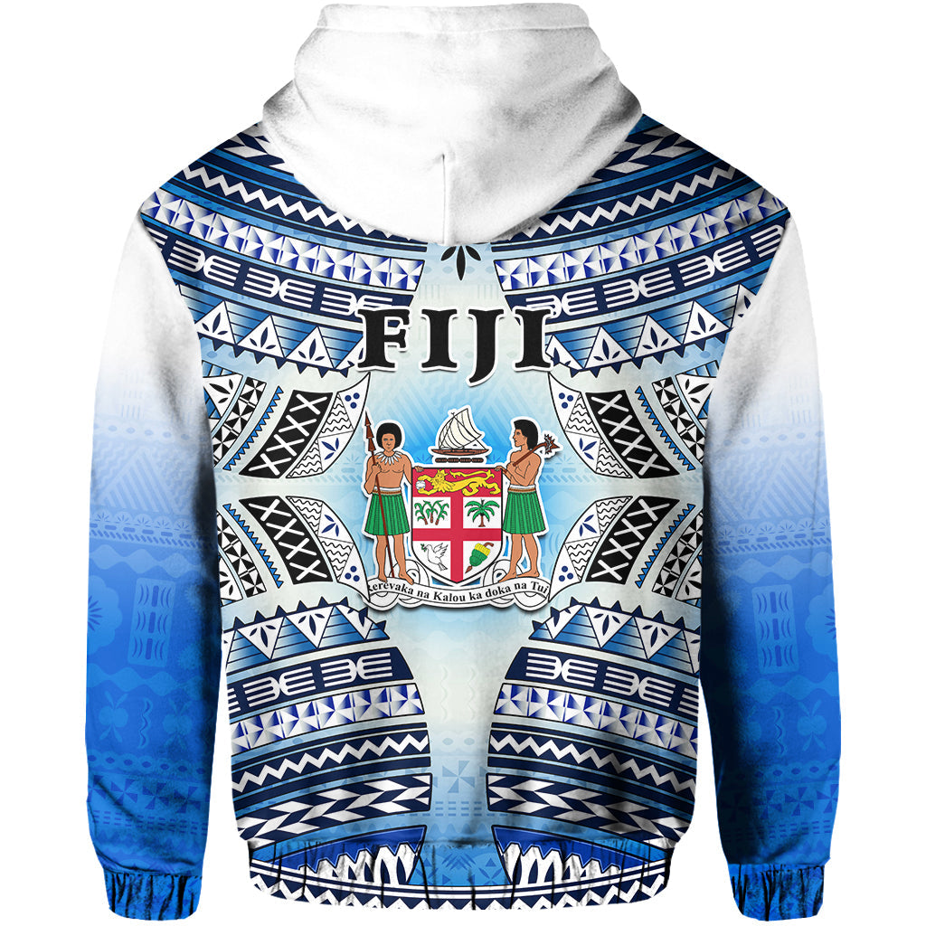 Fiji Hoodie Kaiviti Fijian Special Tapa Pattern - Wonder Print Shop