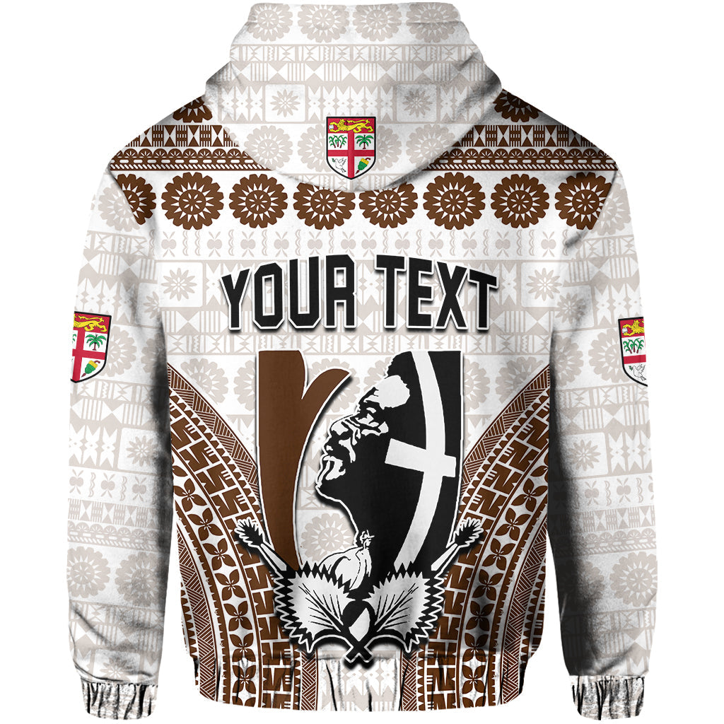 Custom Personalised Fiji Rugby Bati Hoodie Proud Tapa Pattern LT13 - Wonder Print Shop