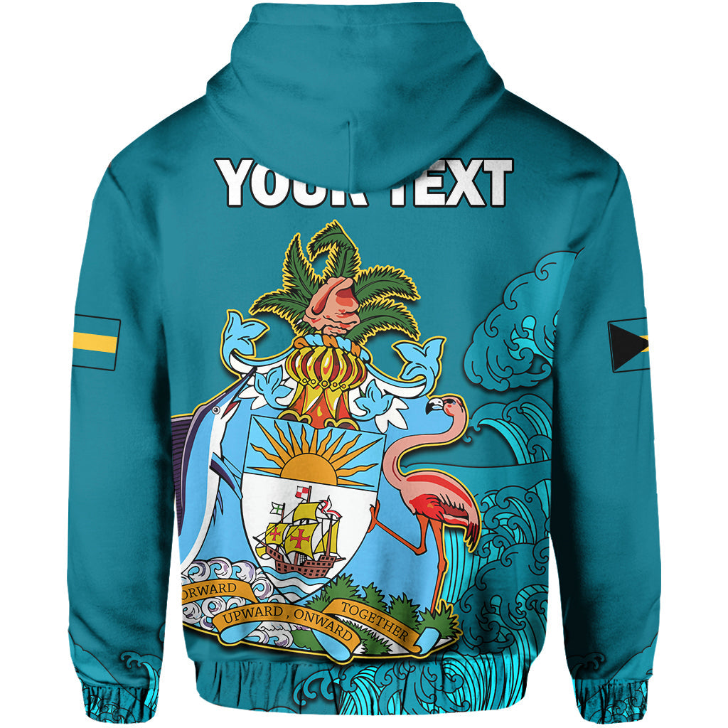 Custom Bahamas Independence Day Hoodie Blue Marlin Since 1973 Style - Wonder Print Shop