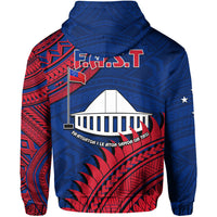 F.A.S.T Samoa Hoodie Samoan Coat Of Arms Polynesian Pattern - Wonder Print Shop