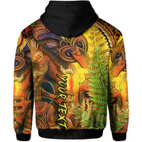 Custom Personalised Hei Tiki Maori Hoodie Fern Aotearoa Ta Moko Sun LT13 - Wonder Print Shop