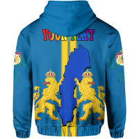 Custom Sweden LGBT Day Hoodie Be Proud Of Who You Are - Wonder Print Shop