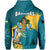 Bahamas Hoodie Blue Marlin With Bahamian Coat Of Arms - Wonder Print Shop