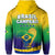Brazil Football Hoodie Soccer 2022 World Cup Selecao Brazil Campeao Style Color Flag LT13 - Wonder Print Shop