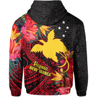Custom Personalised Papua New Guinea Hoodie Bird of Paradise LT13 - Wonder Print Shop