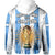 Argentina Football Hoodie La Albiceleste Campeon Proud White 2022 - Wonder Print Shop