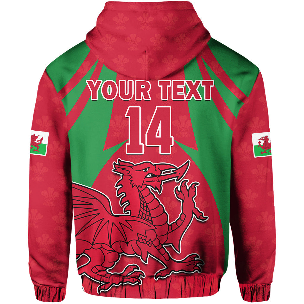 Custom Wales Rugby Hoodie The Dragons National Team Come On Cymru - Wonder Print Shop