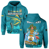 Custom Bahamas Independence Day Hoodie Blue Marlin Since 1973 Style - Wonder Print Shop