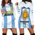 Argentina Football 2022 Hoodie Dress Vamos La Albiceleste - Wonder Print Shop