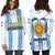 Argentina Football 2022 Hoodie Dress Vamos La Albiceleste - Wonder Print Shop
