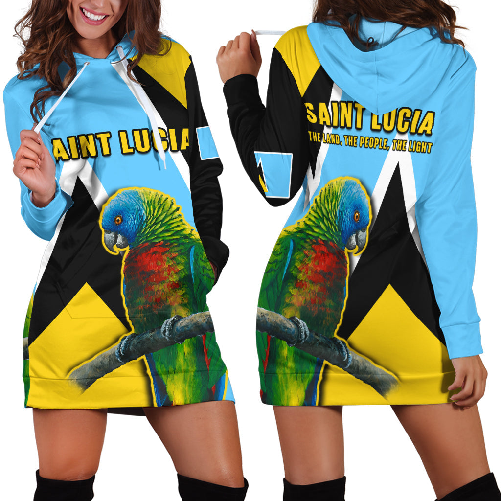 saint-lucia-hoodie-dress-saint-lucian-parrot-simple-style