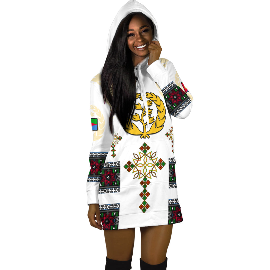 (Custom Personalised) Eritrea Cross Hoodie Dress Independence Day Proud Eritrean LT13 - Wonder Print Shop
