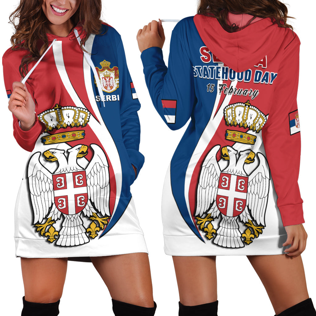 serbia-hoodie-dress-happy-serbian-statehood-day-with-coat-of-arms