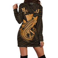 Custom Personalised Hawaii Hoodie Dress Kakau Kanaka Maoli Combine Polynesian Shark Ver.01 - Wonder Print Shop