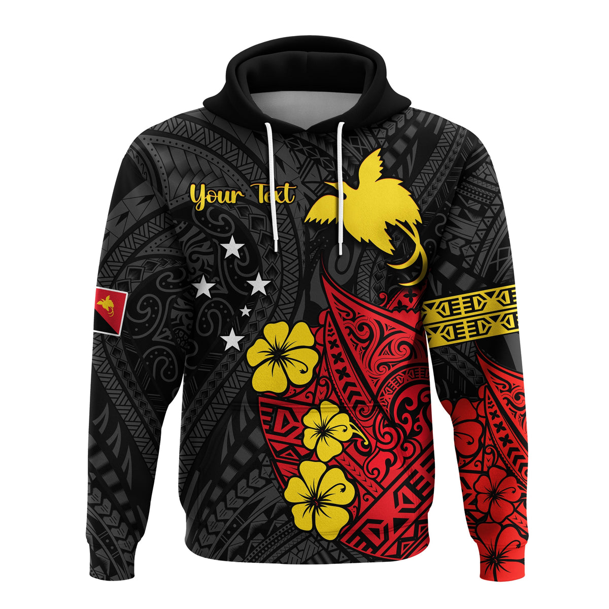 Custom Personalised Papua New Guinea Anniversary Hoodie 47th Independence Day Since 1975 LT13 - Wonder Print Shop