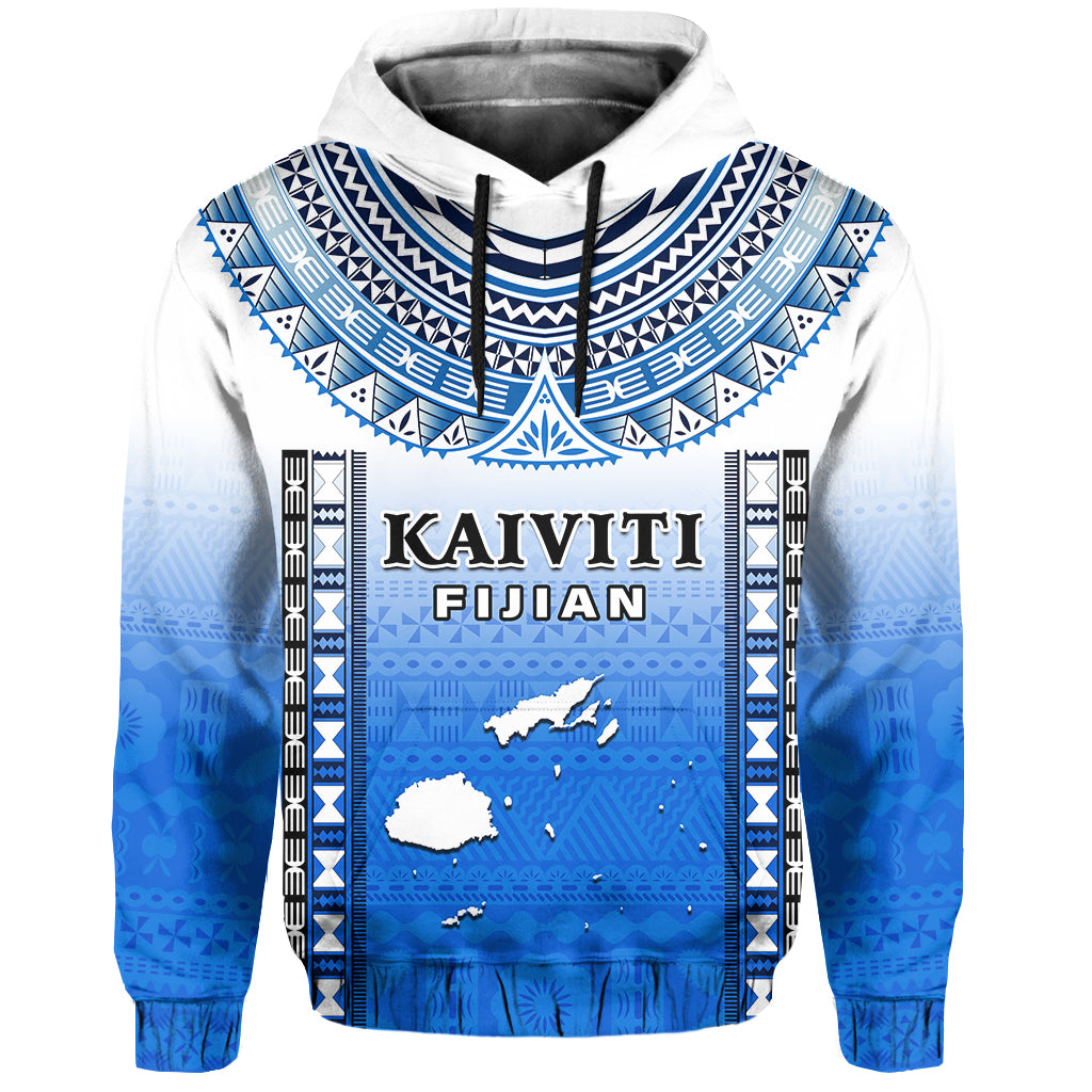 Fiji Hoodie Kaiviti Fijian Special Tapa Pattern - Wonder Print Shop