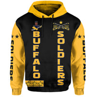 Buffalo Soldiers Hoodie BSMC Club Adore Motorcycle LT13 - Wonder Print Shop