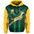 South Africa Rugby Hoodie Springboks King Protea Go Bokke LT13 - Wonder Print Shop