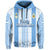 Custom Argentina Football Hoodie Champions World Cup Gaucho Vamos LT13 - Wonder Print Shop