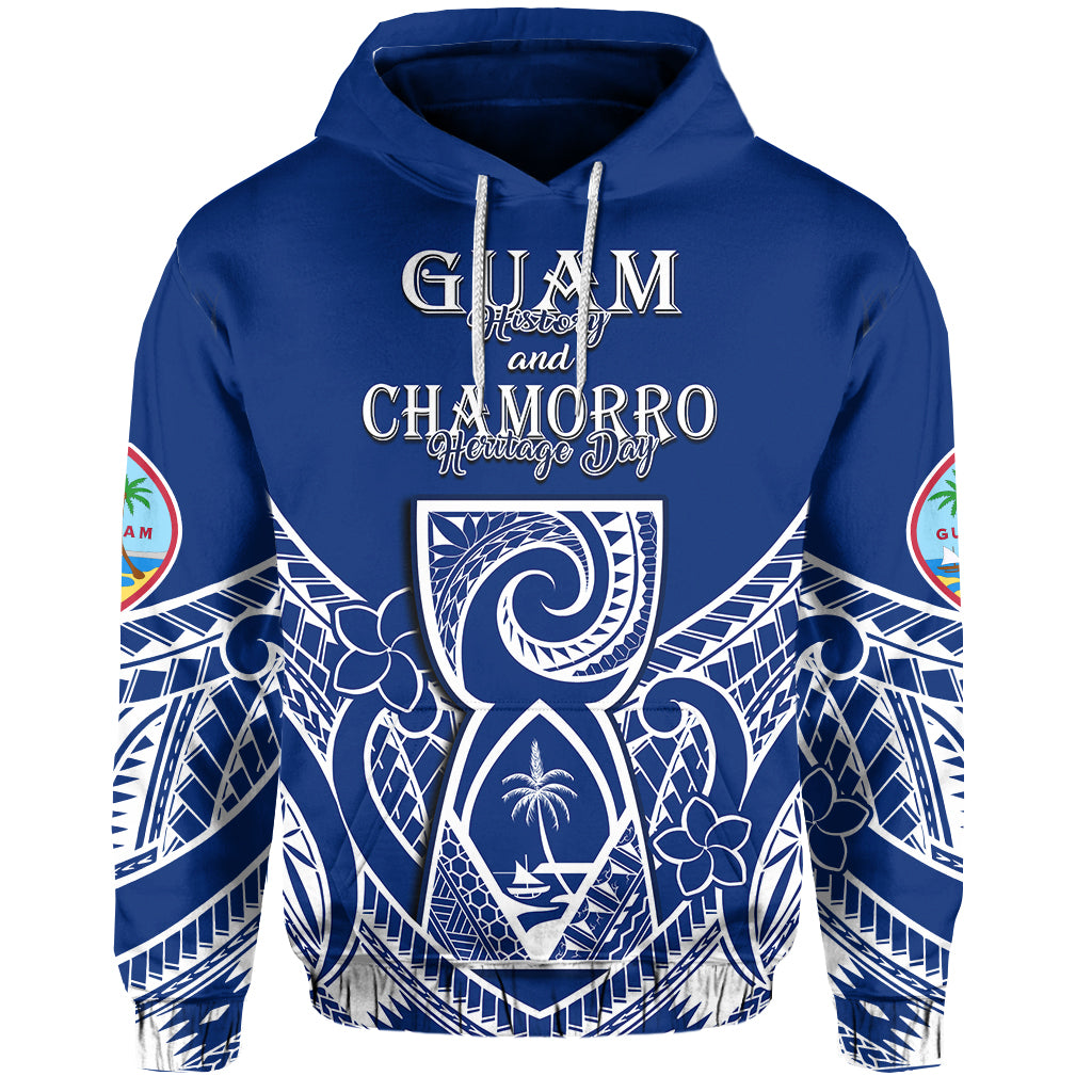 Custom Guam History and Chamorro Heritage Day Hoodie Latte Stone Polynesian - Wonder Print Shop