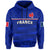 Custom France Rugby Hoodie Outgoing Tour Allez Les Bleus - Wonder Print Shop