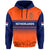 Custom Netherlands CrickeHoodie ODI Simple Orange Style - Wonder Print Shop