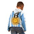 (Custom Text and Number) Argentina Football Hoodie KID World Champions 2022 Dream Come True LT13 - Wonder Print Shop