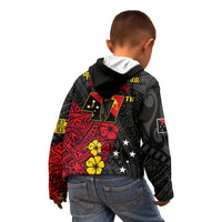 Custom Personalised Papua New Guinea Anniversary Hoodie KID 47th Independence Day Since 1975 LT13 - Wonder Print Shop