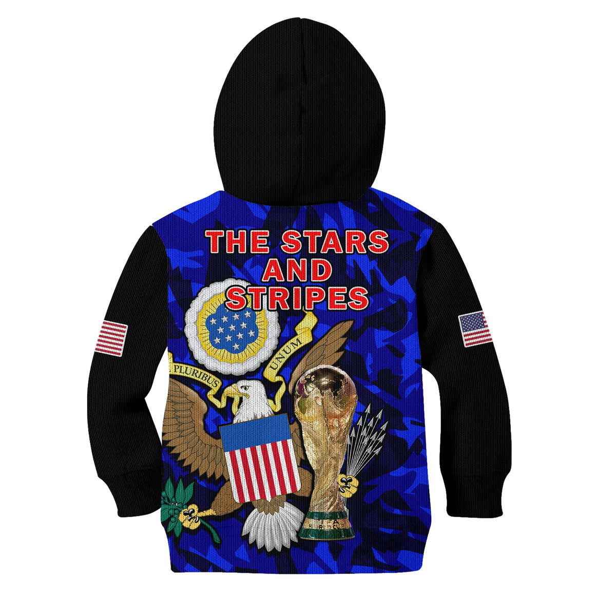 USA Football Hoodie KID The Yanks Champions WC 2022 - Wonder Print Shop