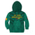 Cameroon Football Hoodie KID Les Lions Indomptables Green World Cup 2022 - Wonder Print Shop