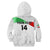 (Custom Text And Number) Iran Football Hoodie KID Team Melli World Cup 2022 - Wonder Print Shop