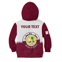 (Custom Personalised) Qatar Hoodie KID Laeeb Mascot World Cup 2022 Welcome To Qatari - Wonder Print Shop