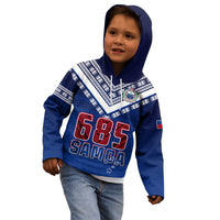 (Custom Personalise Text and Number) Samoa 685 Hoodie KID Uso Aso Uma Toa Samoa Rugby History Made LT13 - Wonder Print Shop