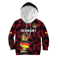 (Custom Text And Number) Germany Football Hoodie KID World Cup 2022 Champions - Wonder Print Shop