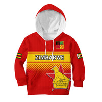 Zimbabwe Cricket Hoodie KID The Chevrons ODI Style - Wonder Print Shop
