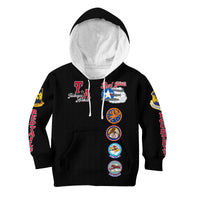 (Custom Personalised) Tuskegee Airmen Hoodie KID Red Tail Angels American Heros - Wonder Print Shop