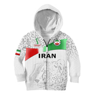 Iran Football Hoodie KID Team Melli World Cup 2022 - Wonder Print Shop