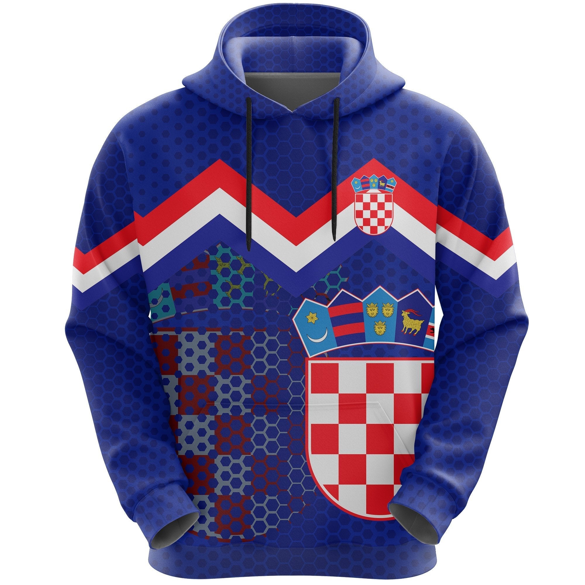 croatia-coat-of-arms-hoodie-green